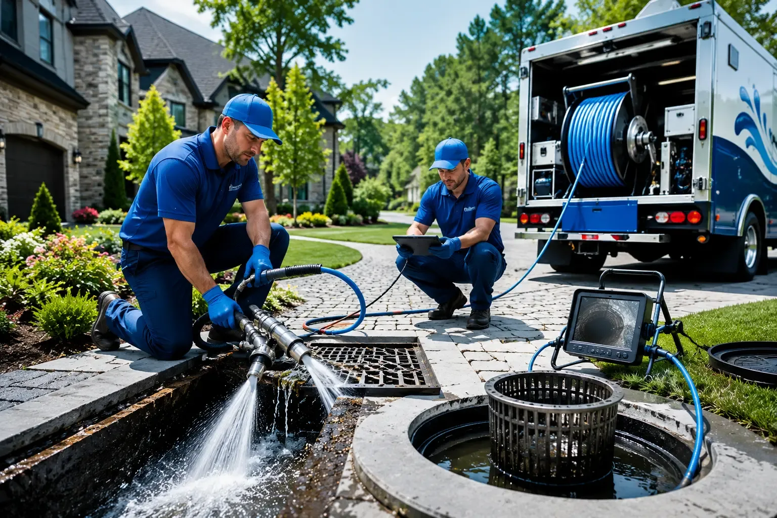 Local outdoor drain cleaning professionals in Cairnbrook, PA